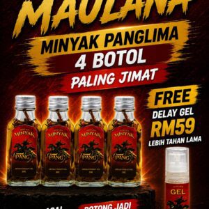Pakej 3 Percuma 2 : Pang5 Oil & Pang5 Gel